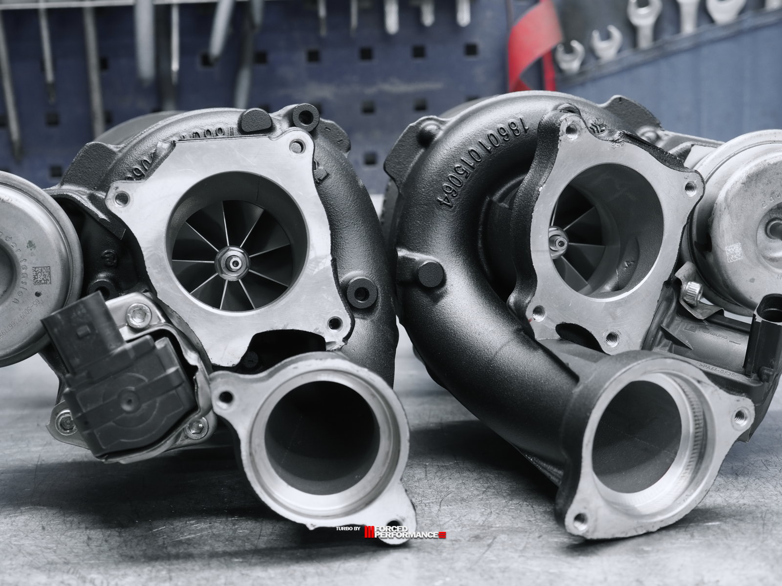 Гибрид Stage3 для Audi с мотором EA825 4.0 TFSI